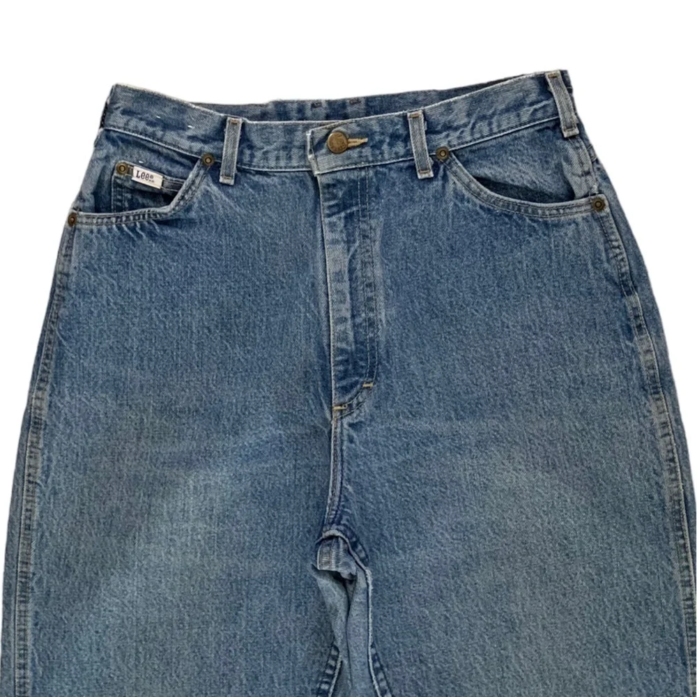 Vintage LEE Riders USA Union Made High Rise Tapered Mom Jeans Size 29 - Picture 3 of 13